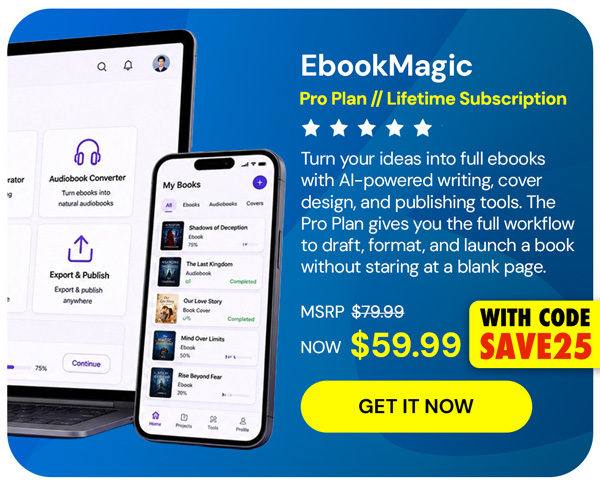 EbookMagic Pro Plan: Lifetime Subscription