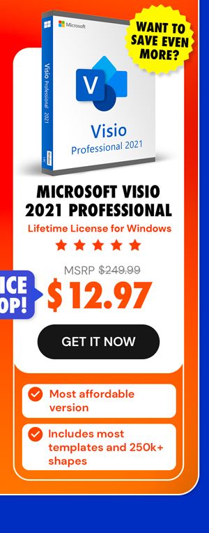 Microsoft Visio Professional 2021: Lifetime License for Windows
