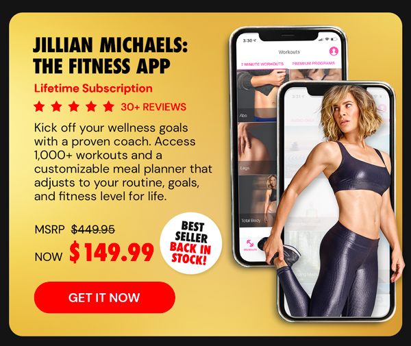 Jillian Michaels: The Fitness App (Lifetime Subscription)