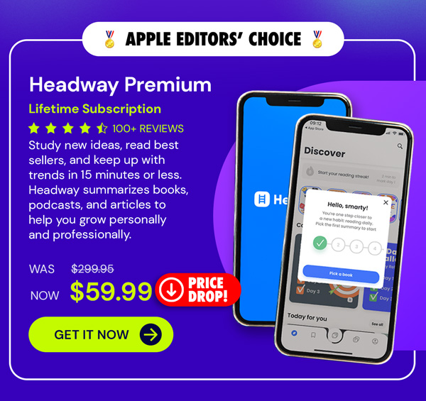 Headway Premium: Lifetime Subscription