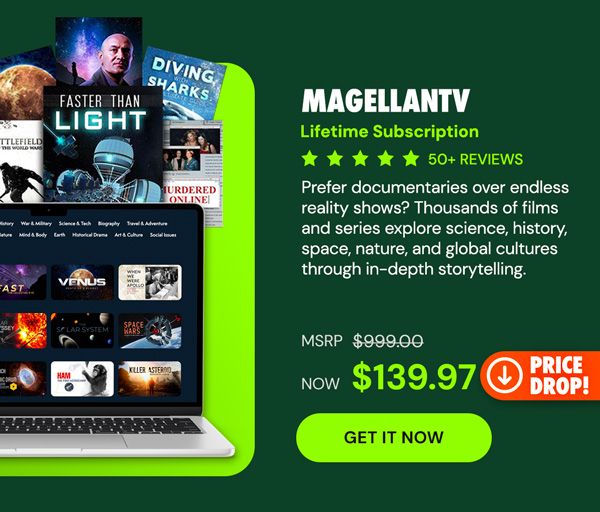 MagellanTV Documentary Streaming Service: Lifetime Subscription