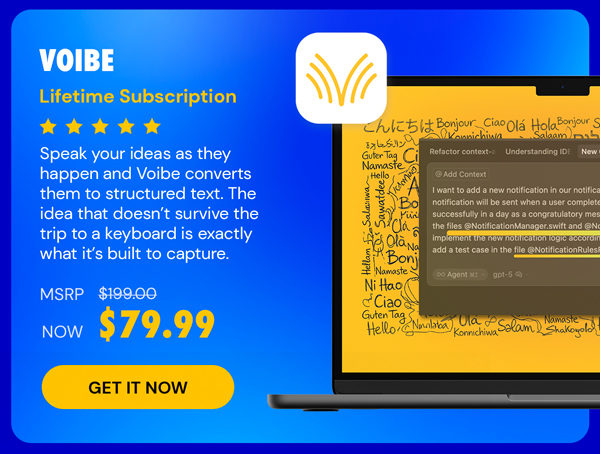 Voibe Lifetime Subscription