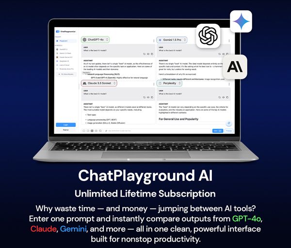 ChatPlayground AI: Lifetime Subscription