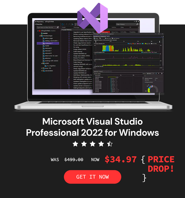 Microsoft Visual Studio Professional 2022 for Windows