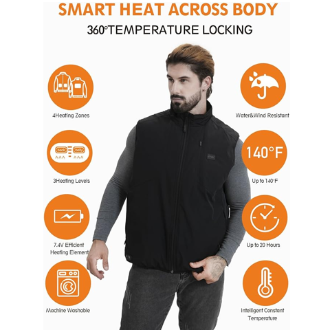 Men's Heated Vest