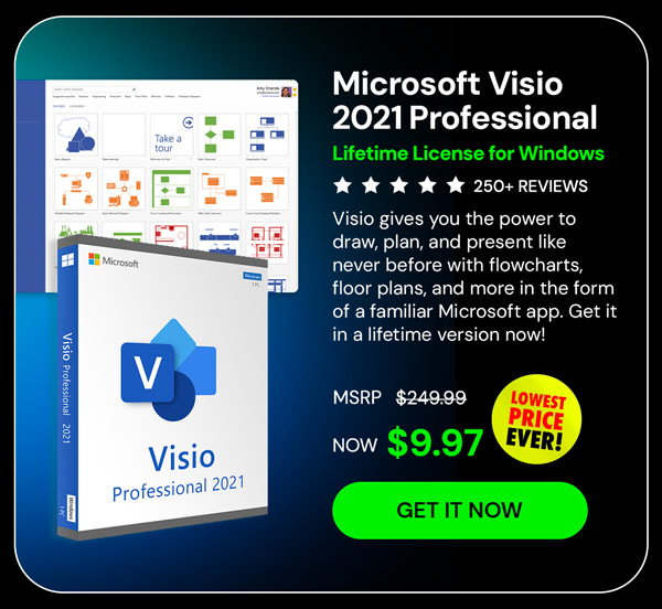 Microsoft Visio 2021 Professional: Lifetime License for Windows