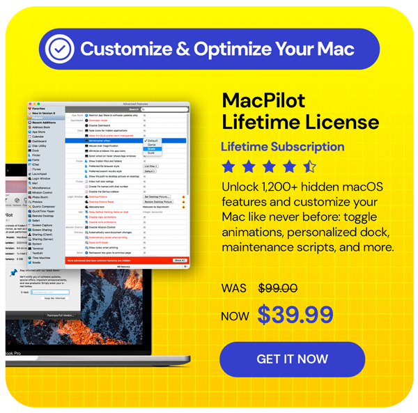 MacPilot Lifetime License