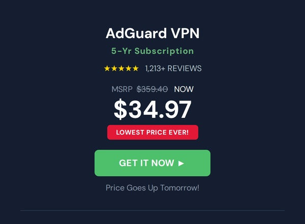 AdGuard Family Plan: Lifetime Subscription