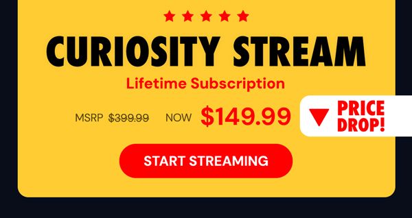 Curiosity Stream Standard Plan: Lifetime Subscription