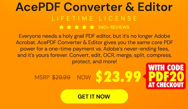 PDF Converter Pro: Lifetime License