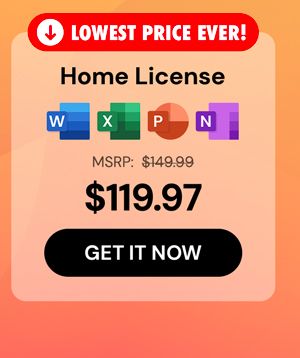 Microsoft Office 2024 Home for Mac or PC: One-Time Purchase
