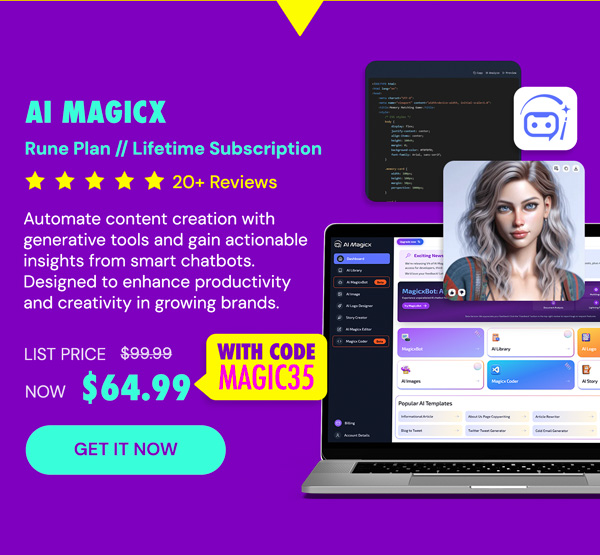 AI MagicX Rune Plan Lifetime Subscription