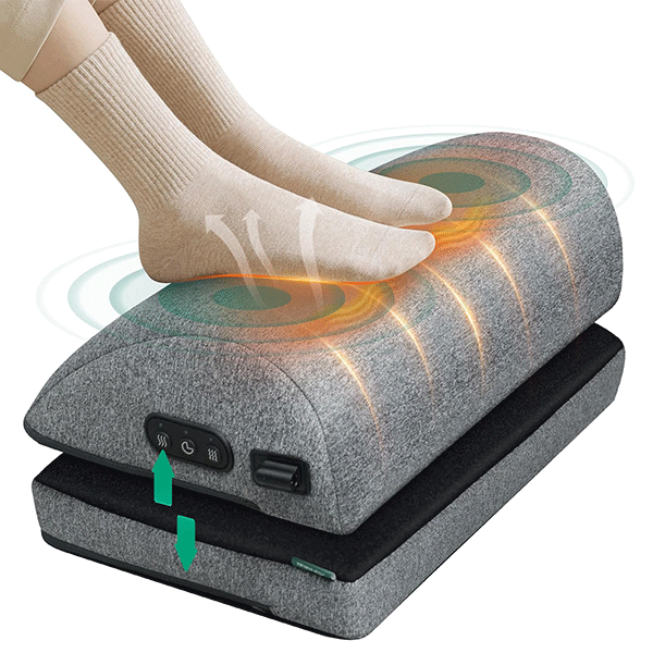 Heated Ergonomic Footrest