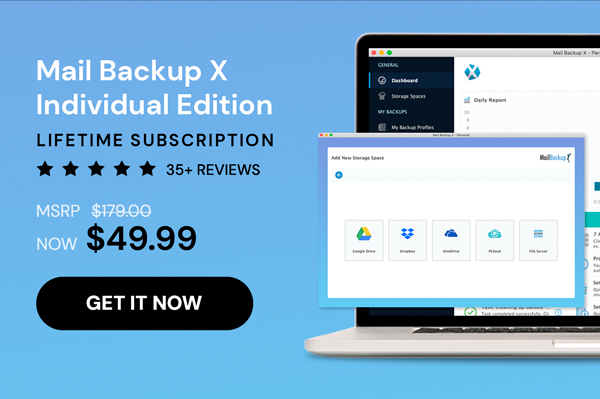 Mail Backup X Individual Edition