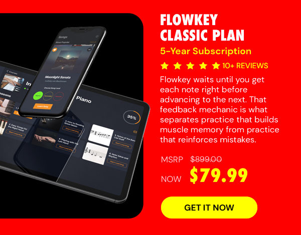 Flowkey Classic Plan: 5-Year Subscription