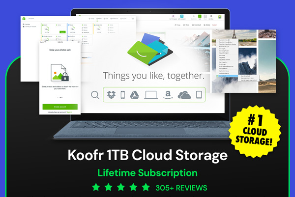 Koofr Cloud Storage: Lifetime Subscription (1TB)