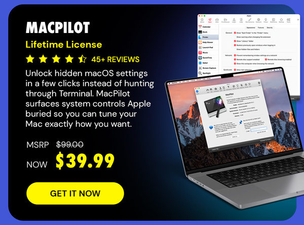 MacPilot Lifetime License