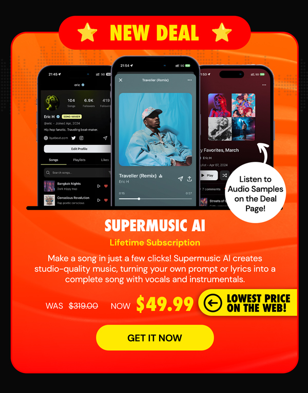 Supermusic AI Lifetime Subscriptions