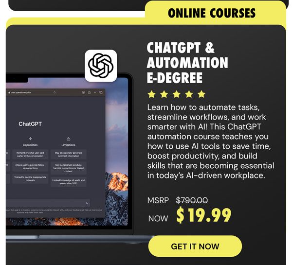 ChatGPT & Automation E-Degree