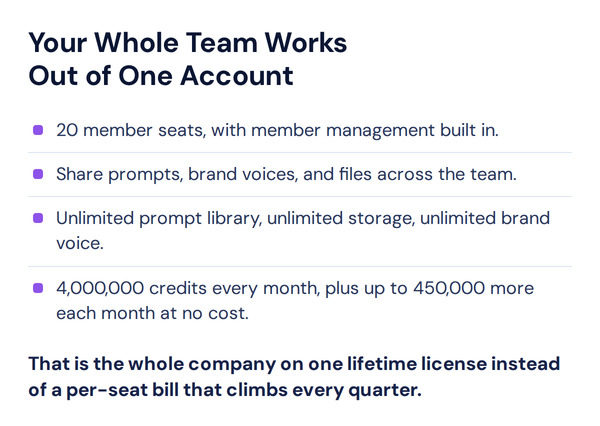1minAI Pro Plan Lifetime Subscription