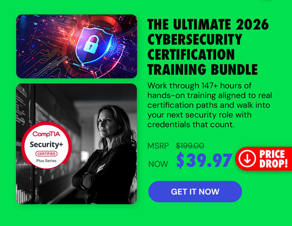 The Ultimate 2026 Cybersecurity Certification Training Bundle