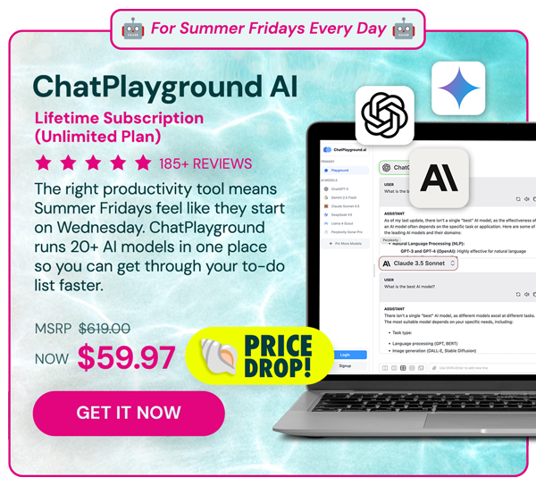 ChatPlayground AI: Lifetime Subscription (Unlimited Plan)