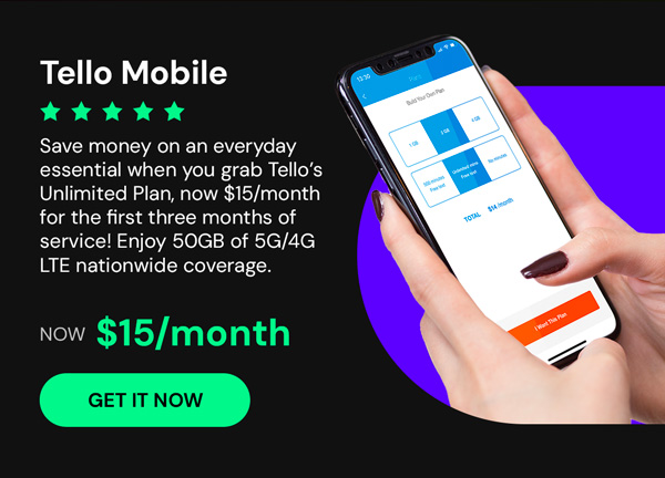 Tello Mobile | Carve Your Way To Wireless Savings