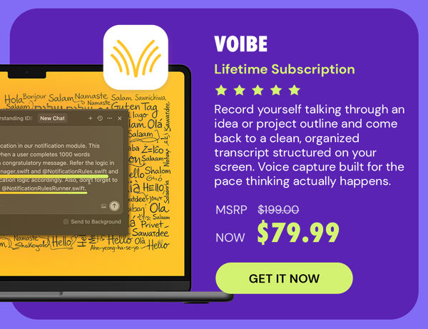 Voibe Lifetime Subscription
