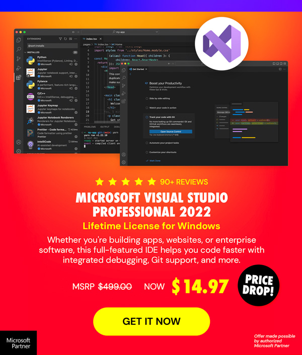 Microsoft Visual Studio Professional 2022