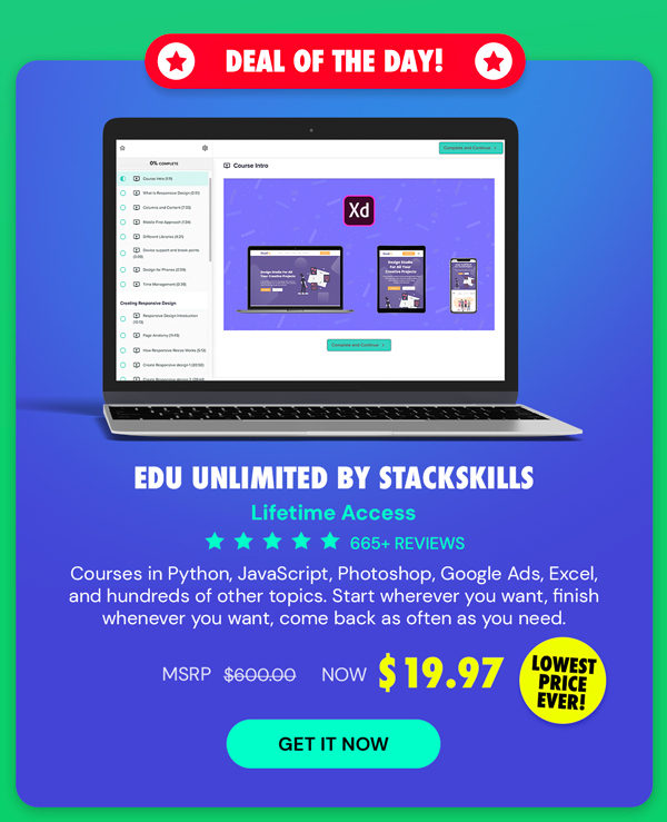 EDU Unlimited by StackSkills: Lifetime Access