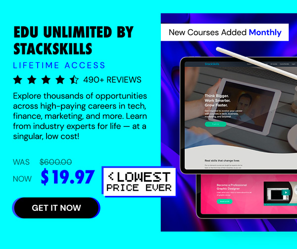 EDU Unlimited by StackSkills: Lifetime Access