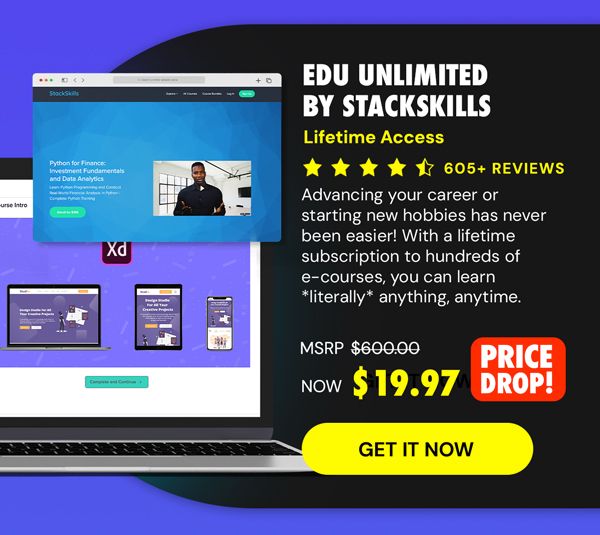 EDU Unlimited by StackSkills: Lifetime Access