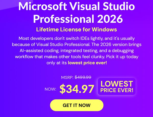 Microsoft Visual Studio Professional 2026