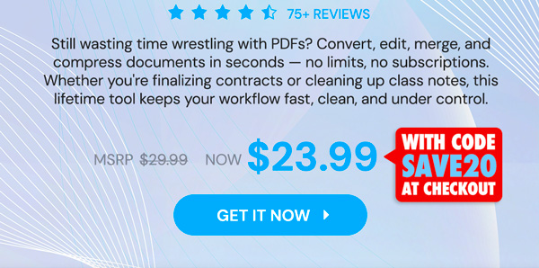 PDF Converter Pro: Lifetime License