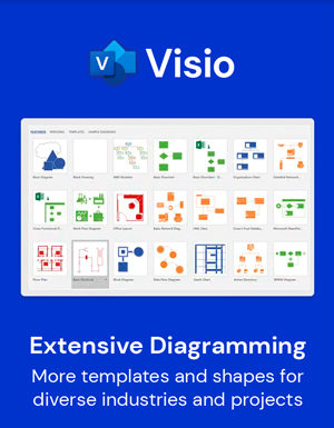 Microsoft Visio or Project 2024 Professional: Lifetime License for Windows