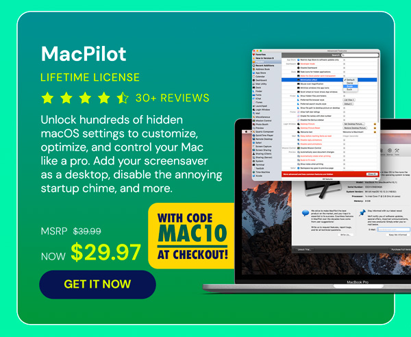 MacPilot Lifetime License