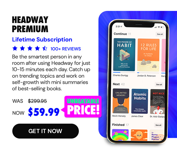 Headway Premium: Lifetime Subscription