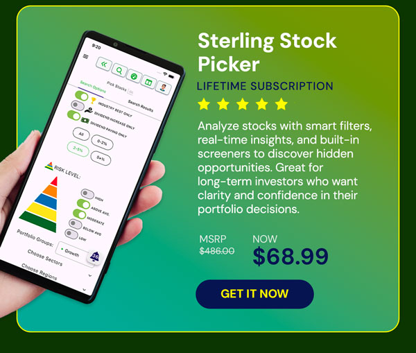 Sterling Stock Picker Lifetime Subscription