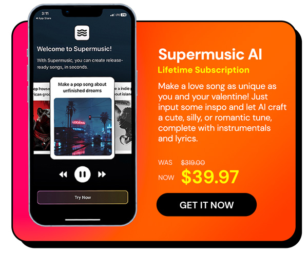Supermusic AI: Lifetime Subscription
