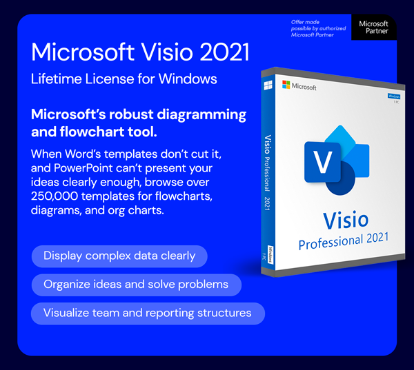 Microsoft Visio 2021 Professional (PC)