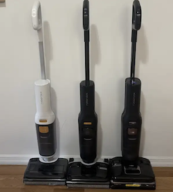The wet-dry vac that exposed our floors