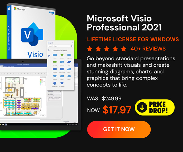 Microsoft Visio Professional 2021 for Windows