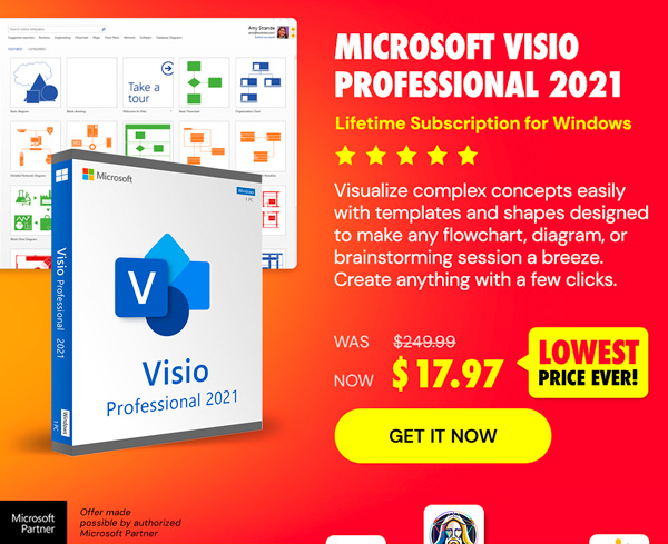 Microsoft Visio Professional 2021 for Windows