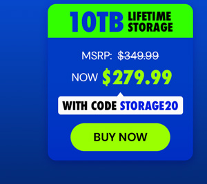 Internxt Cloud Storage Lifetime Subscription: 10TB Plan