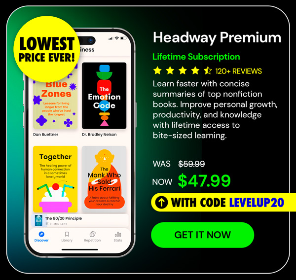 Headway Premium: Lifetime Subscription