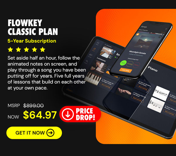 Flowkey Classic Plan: 5-Year Subscription