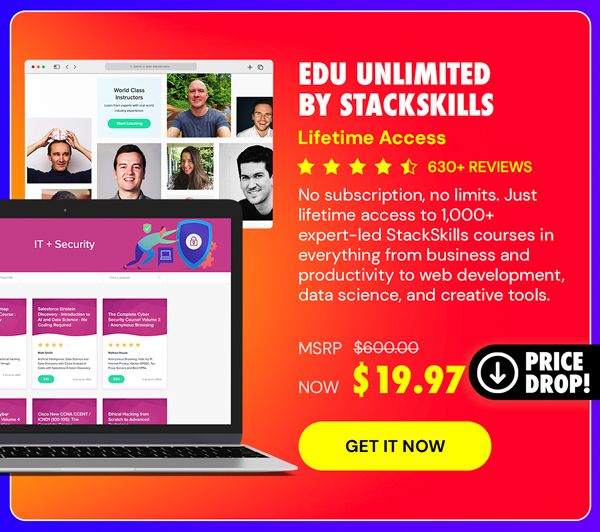 EDU Unlimited by StackSkills: Lifetime Access
