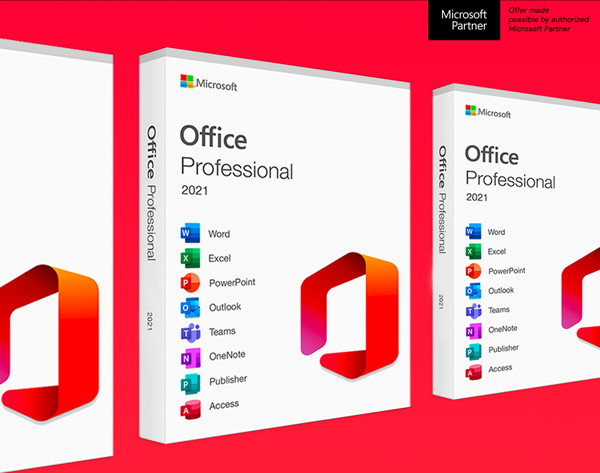 Microsoft Office Professional 2021 for Windows: Lifetime License