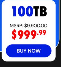 Internxt Cloud Storage Lifetime Subscription: 100TB Plan