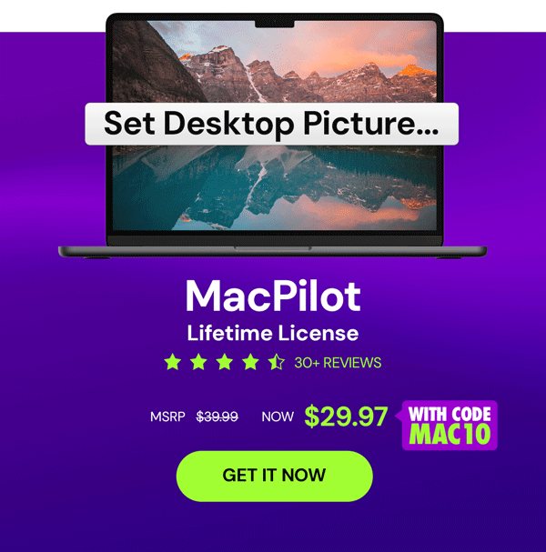 MacPilot Lifetime License